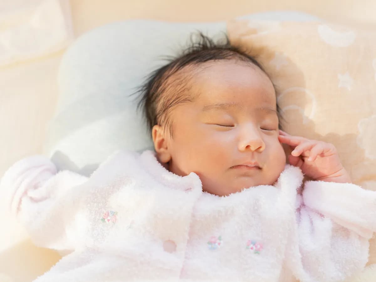 赤ちゃんの寝顔のイメージ