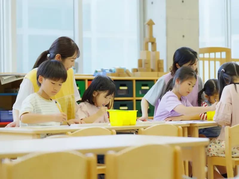 学童保育の画像